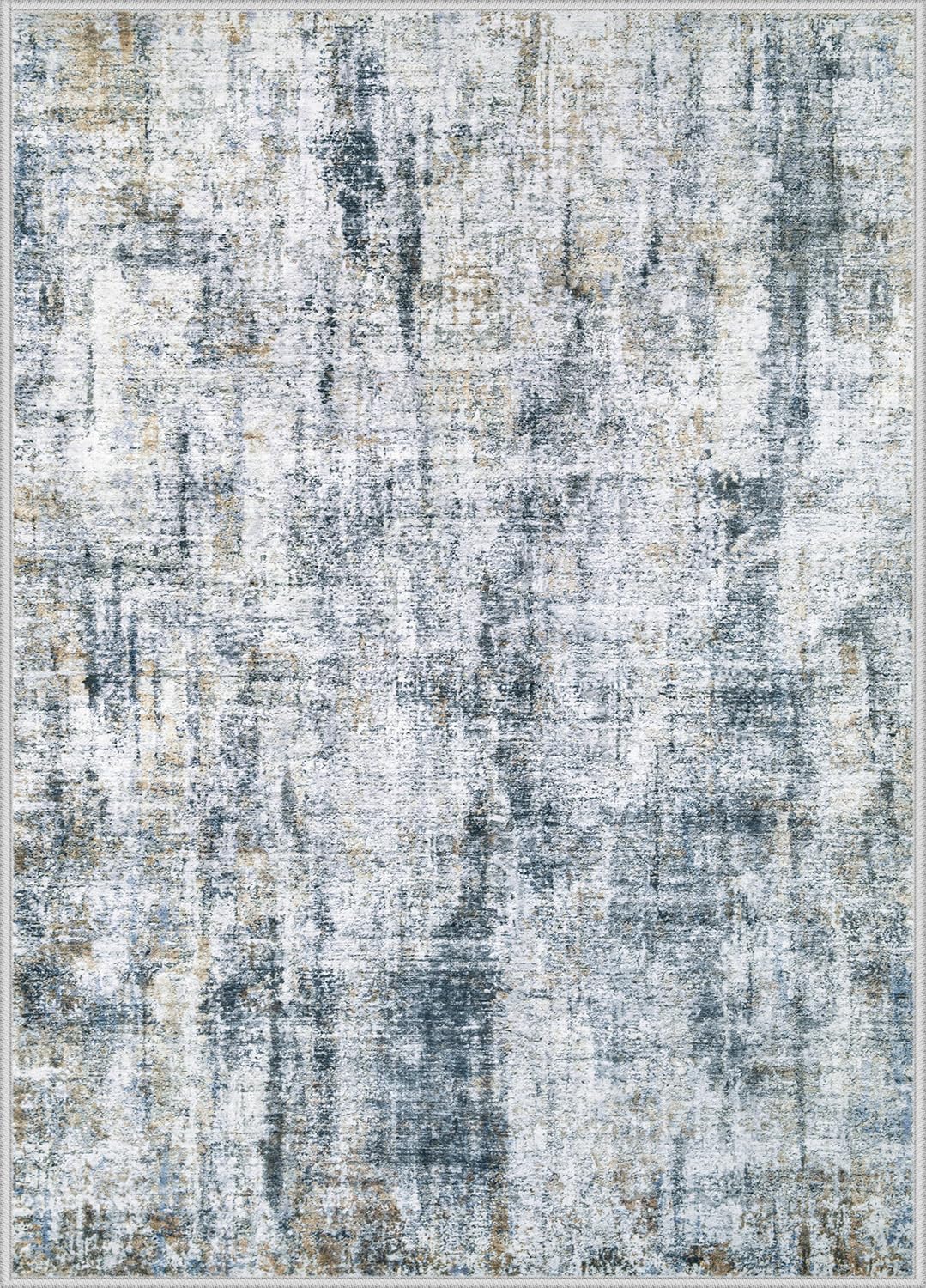 MXSANYOO 6x9 rug lightweight yet durable for quick room refreshes.