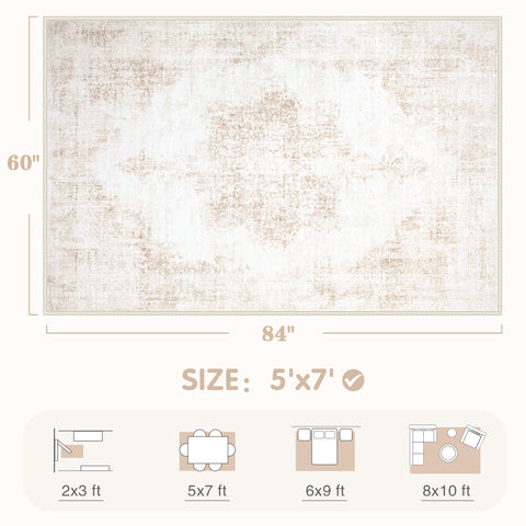 MXSANYOO versatile area rug suitable for living rooms, bedrooms, offices