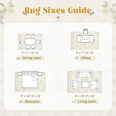 MXSANYOO 8x10 rug ships compact and stores easily