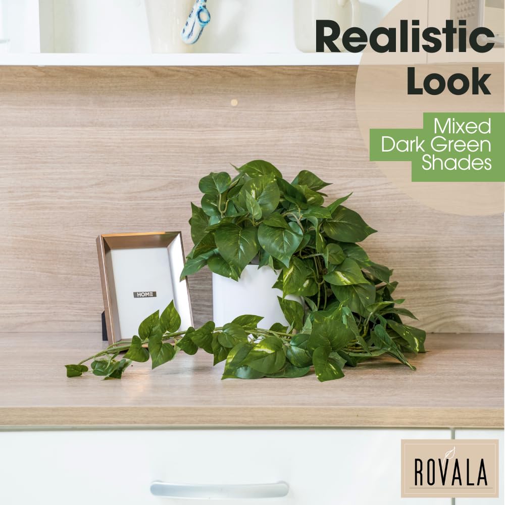 MY ROVALA trailing vines measure 28 inches for versatile drape