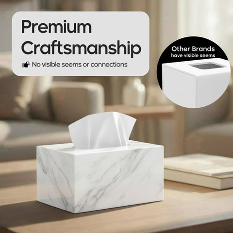 Gift-ready My Space Organizers tissue box cover for home gifting