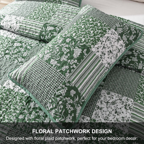 Bed decor inspiration pairing with sage walls and natural textures.