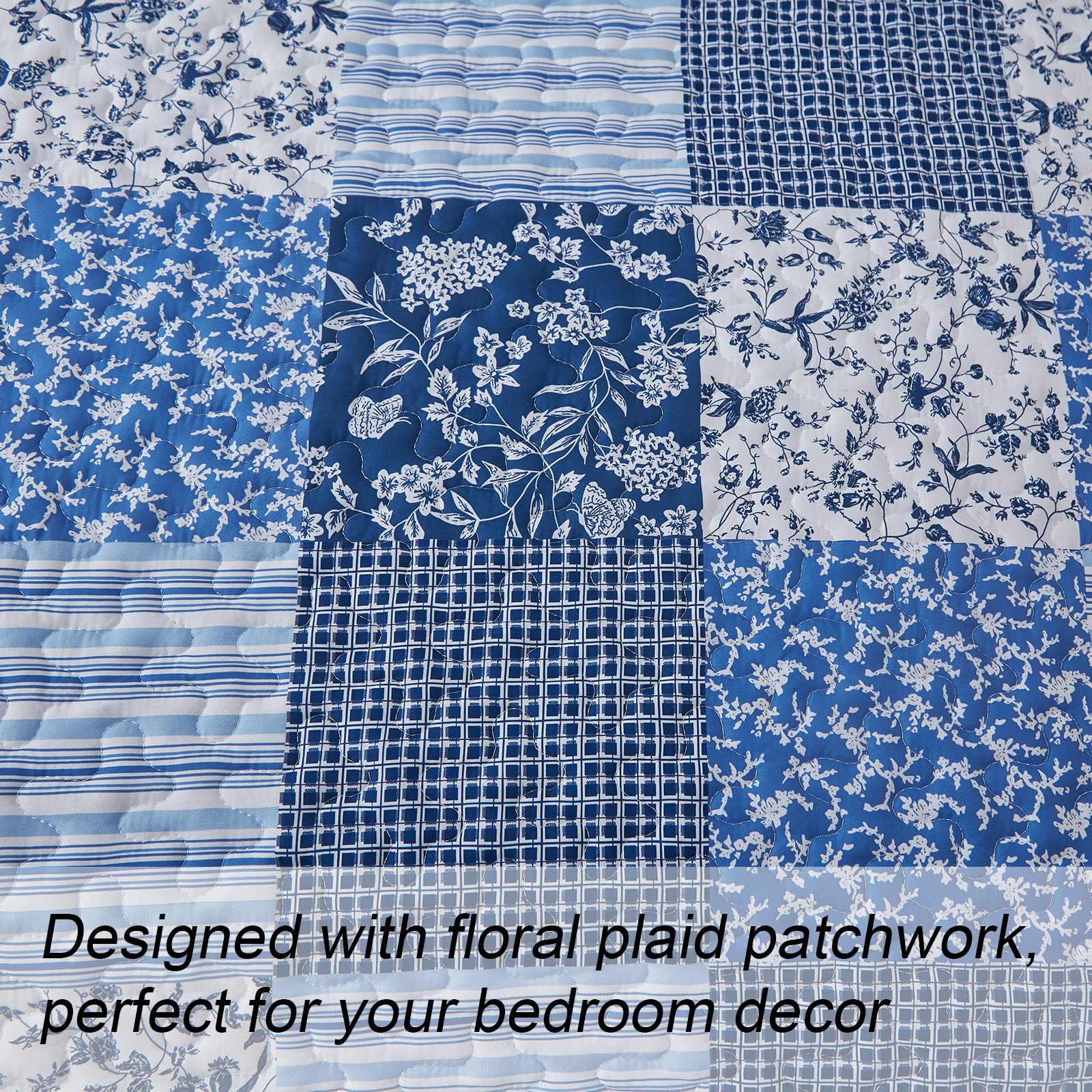 Mybedsoul reversible quilt king double-sided view demonstrates versatility
