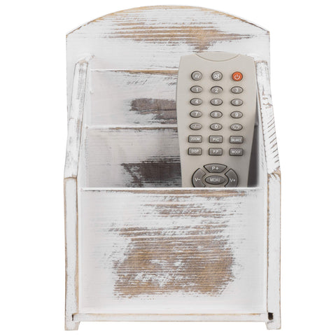 MyGift compact remote holder on a desk for quick access to remotes.