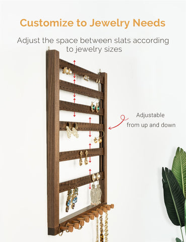Mymazn versatile earring slots support studs, hooks, and lever backs.