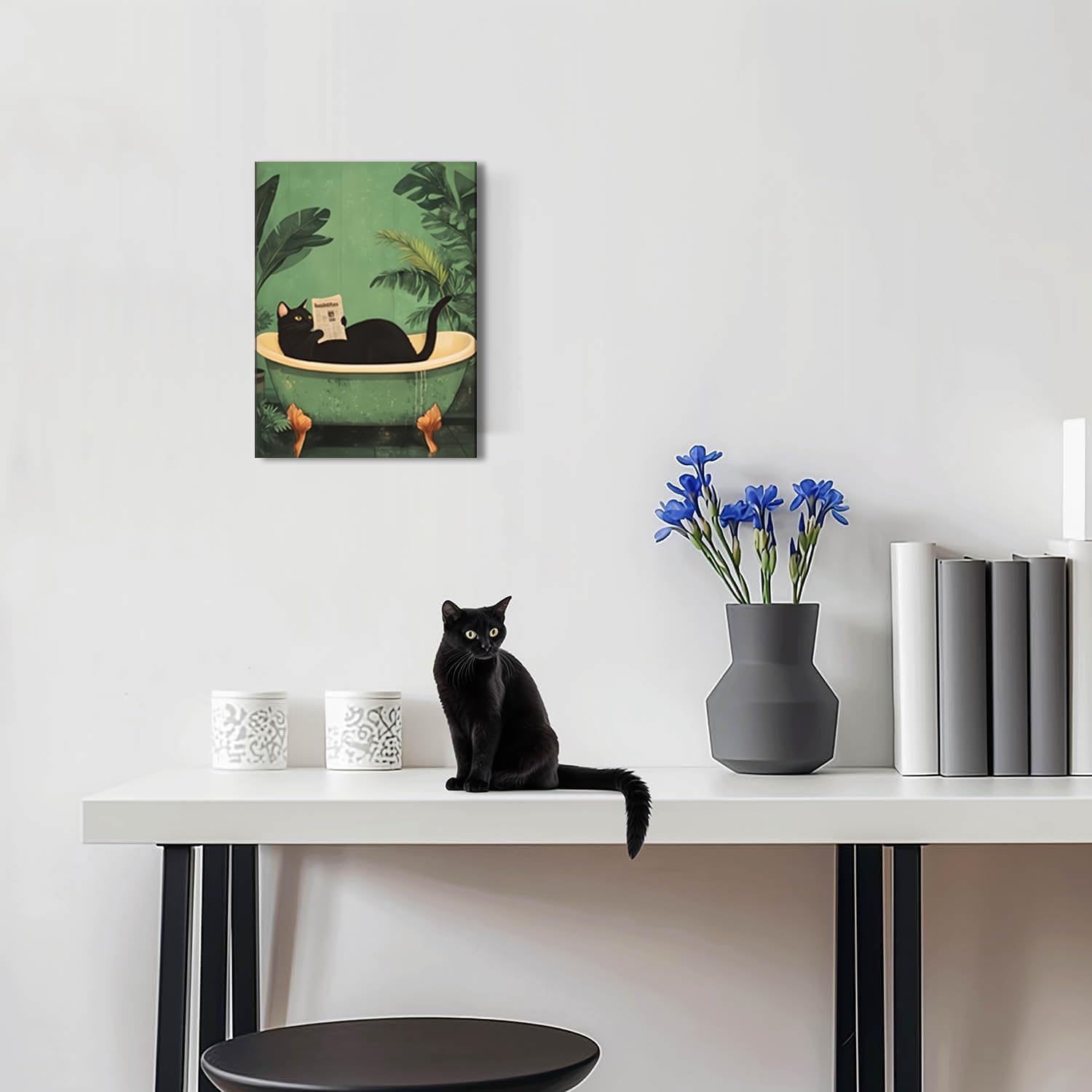 Mynotix gift for cat lovers quirky wall art sparks smiles