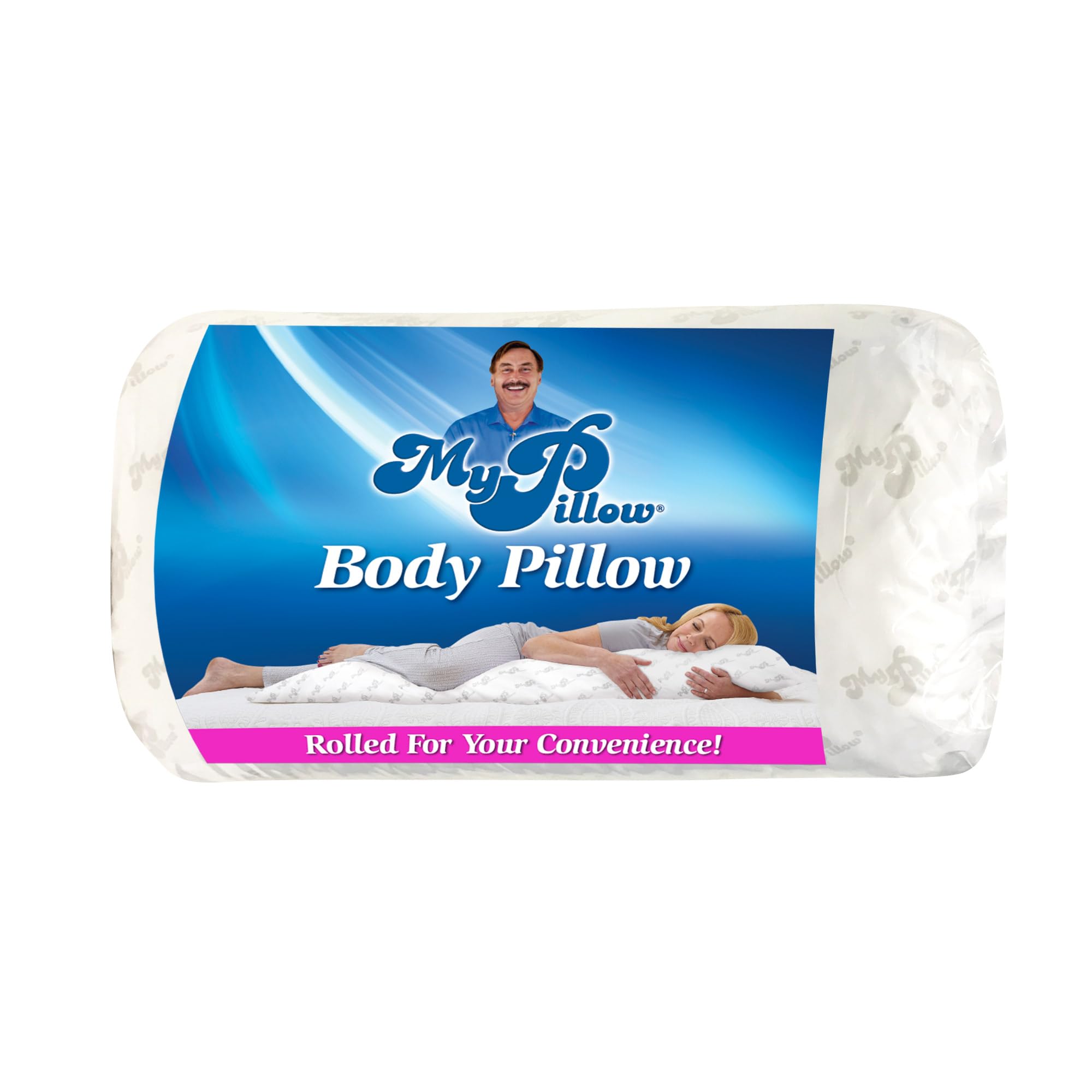MyPillow back, hip, knee support helps align the spine