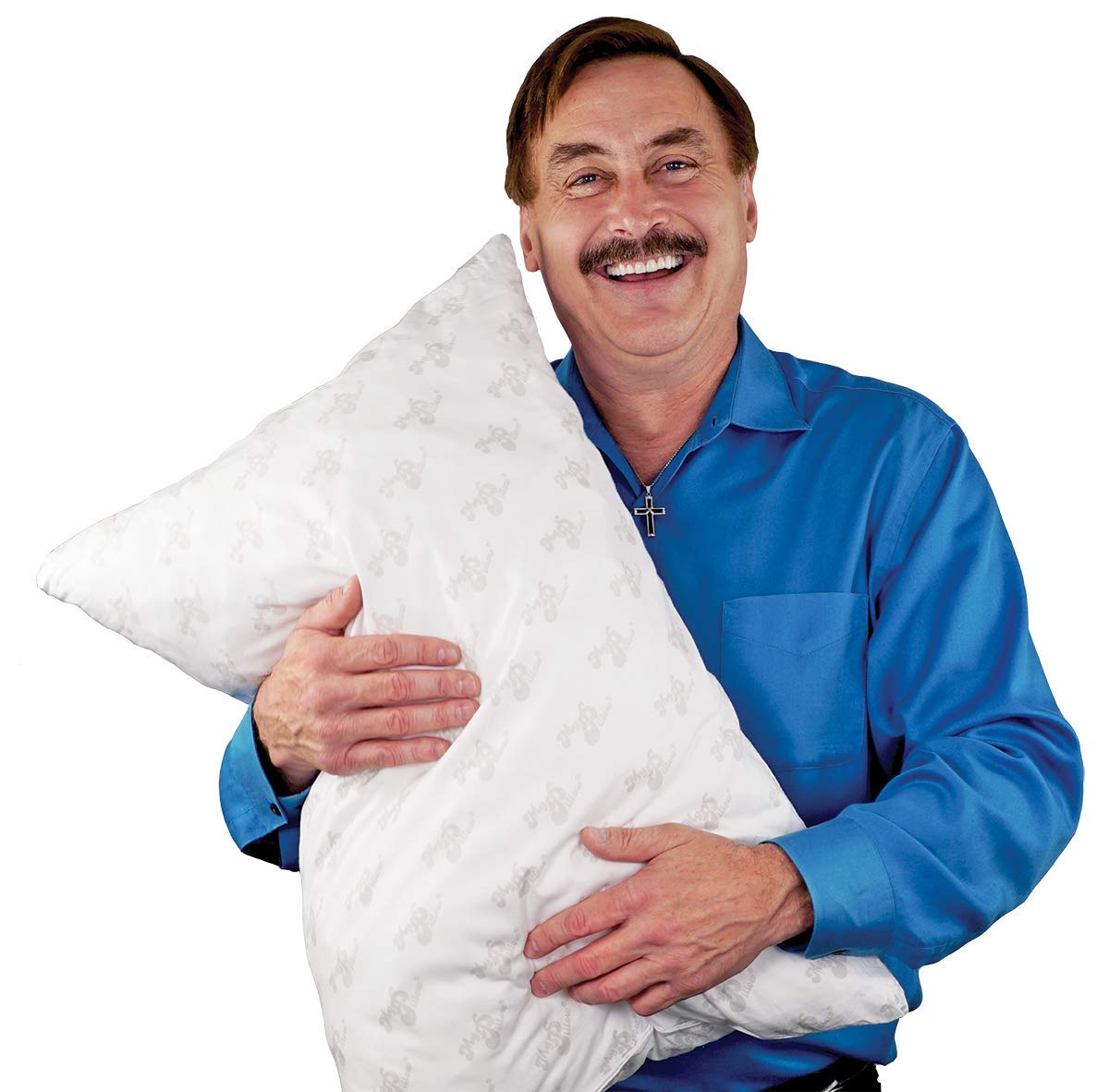 MyPillow Classic Pillow supports back, side, and stomach sleepers