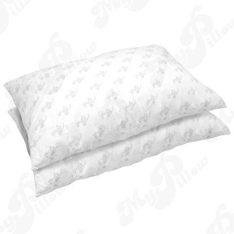 MyPillow king pillow shown for side sleeping with balanced support.
