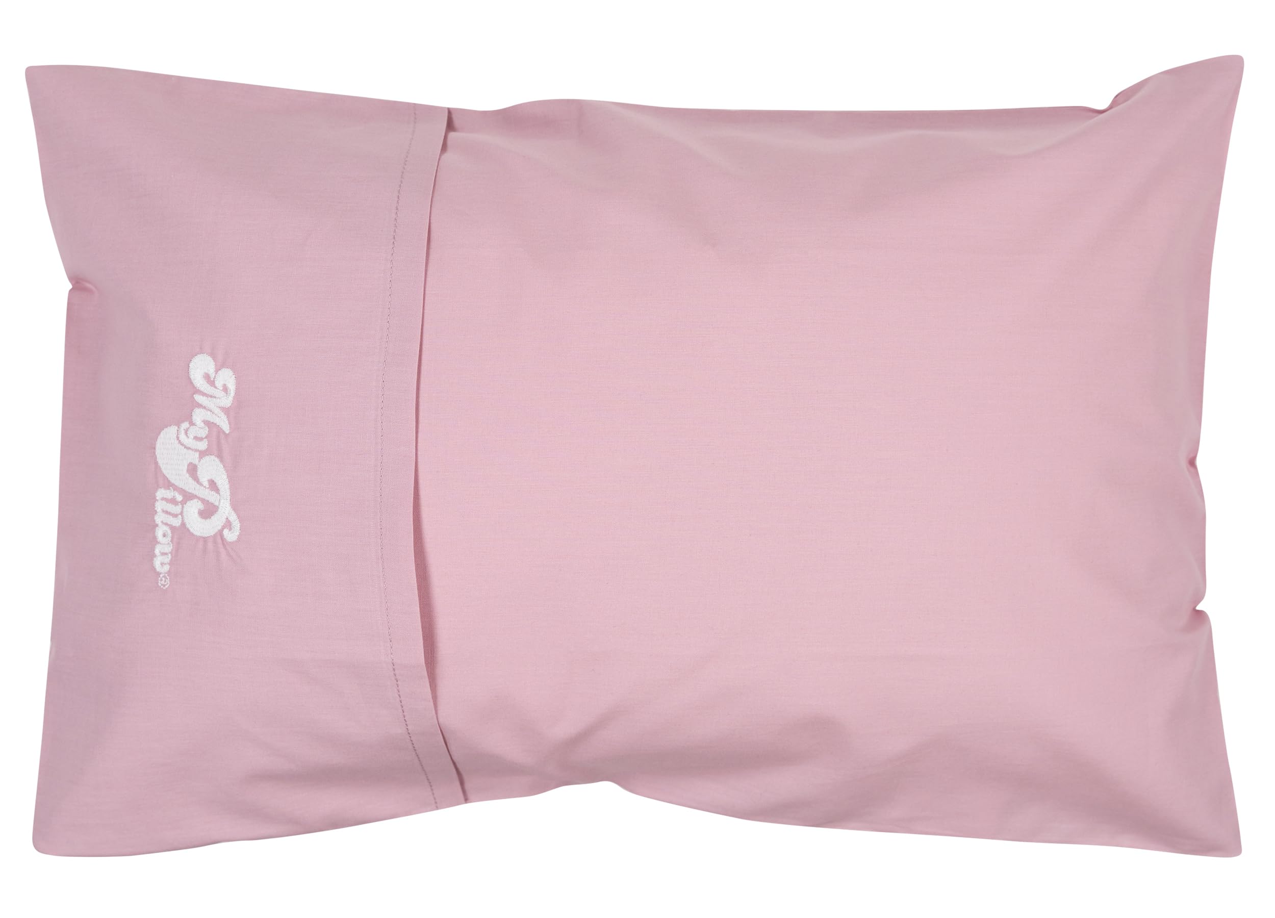 MyPillow multi-use travel pillow rolled in case for portable comfort.