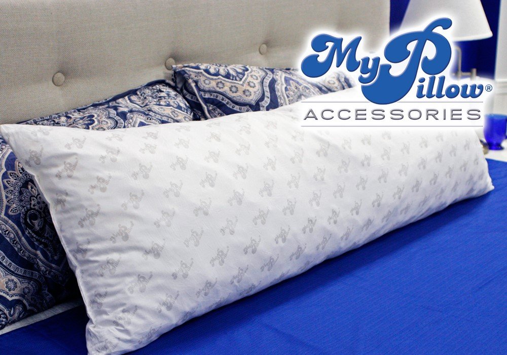 MyPillow pregnancy-friendly design supports a growing belly for comfort