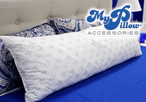 MyPillow pregnancy-friendly design supports a growing belly for comfort