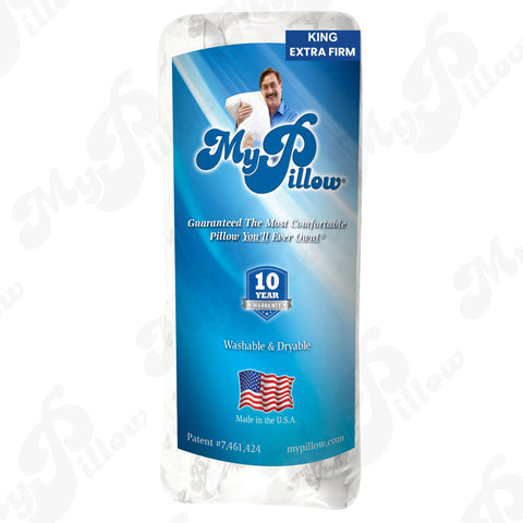 MyPillow Premium king-size pillow suitable for stomach sleepers with balanced loft