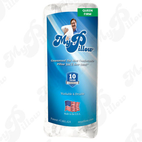 MyPillow Premium Pillow provides steady support for back sleepers.