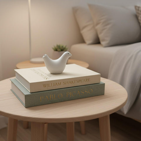 Myrthyn three-varied-sizes provide versatile display options.