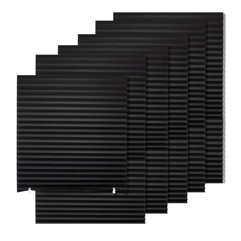 MYshade 6-pack paper shades ready for quick privacy on windows