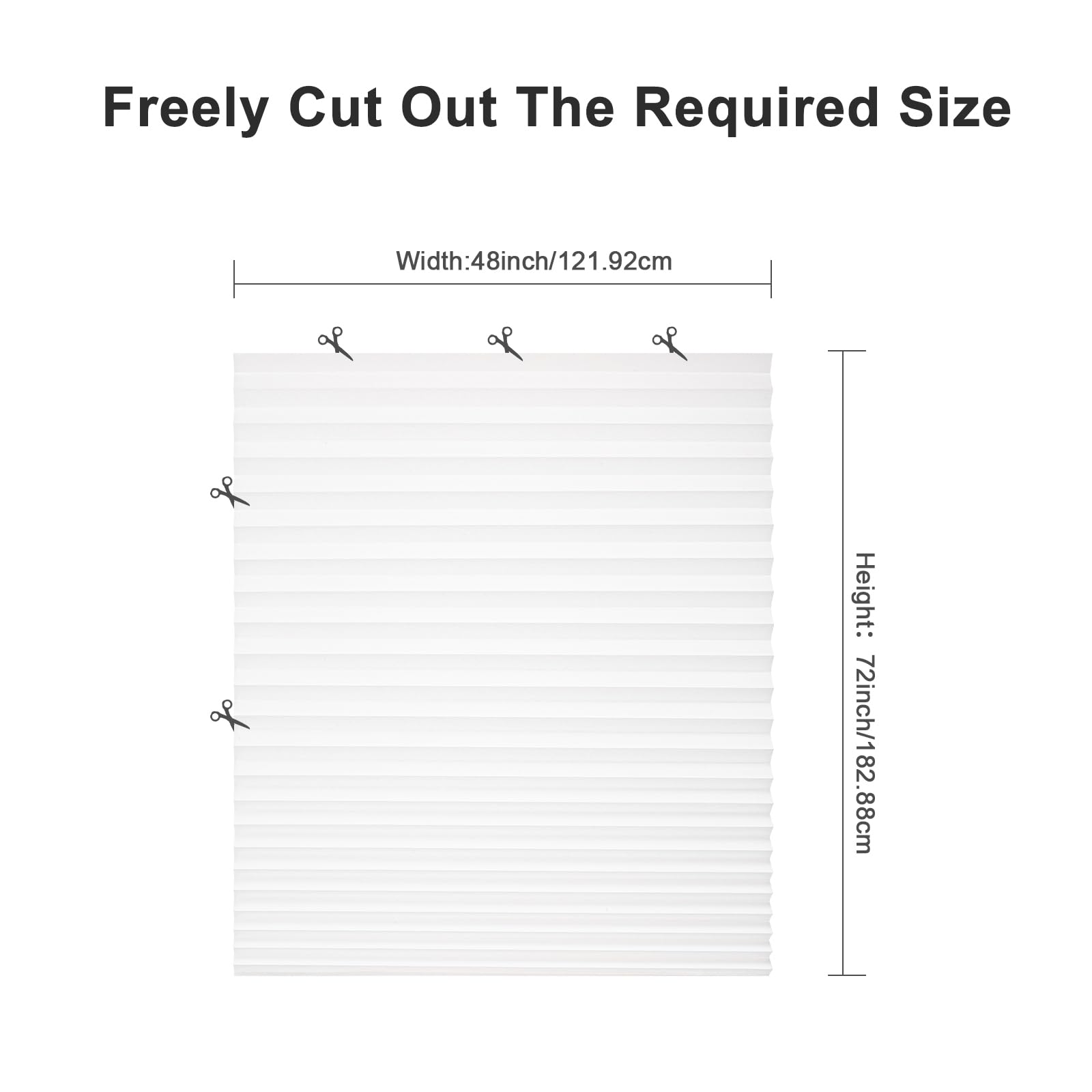 MYshade uv-blocking shade reduces sun glare and dust entering the room