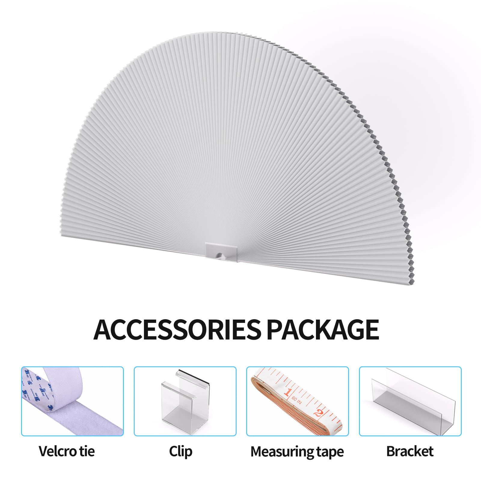 MYshade cordless design allows safe, tool-free operation.