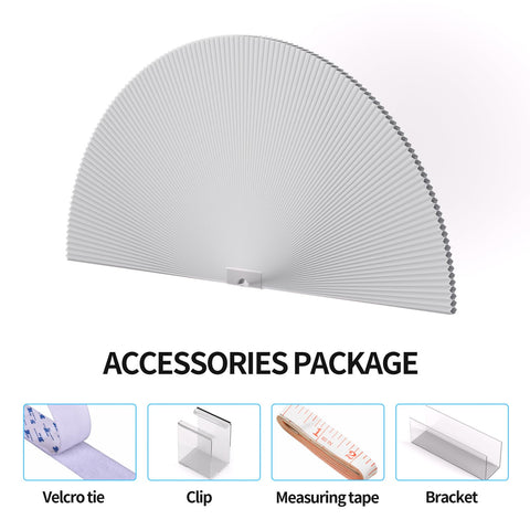 MYshade cordless design allows safe, tool-free operation.