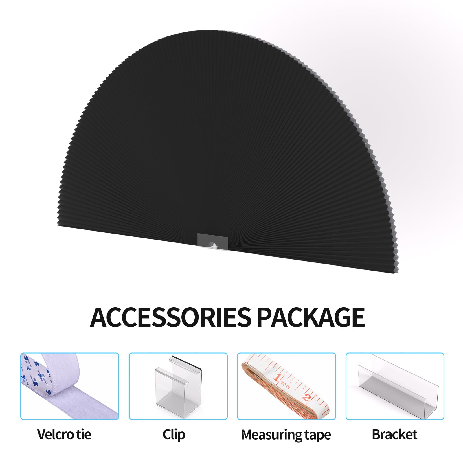 Cordless installation of MYshade with no tools required for a clean, safe setup.