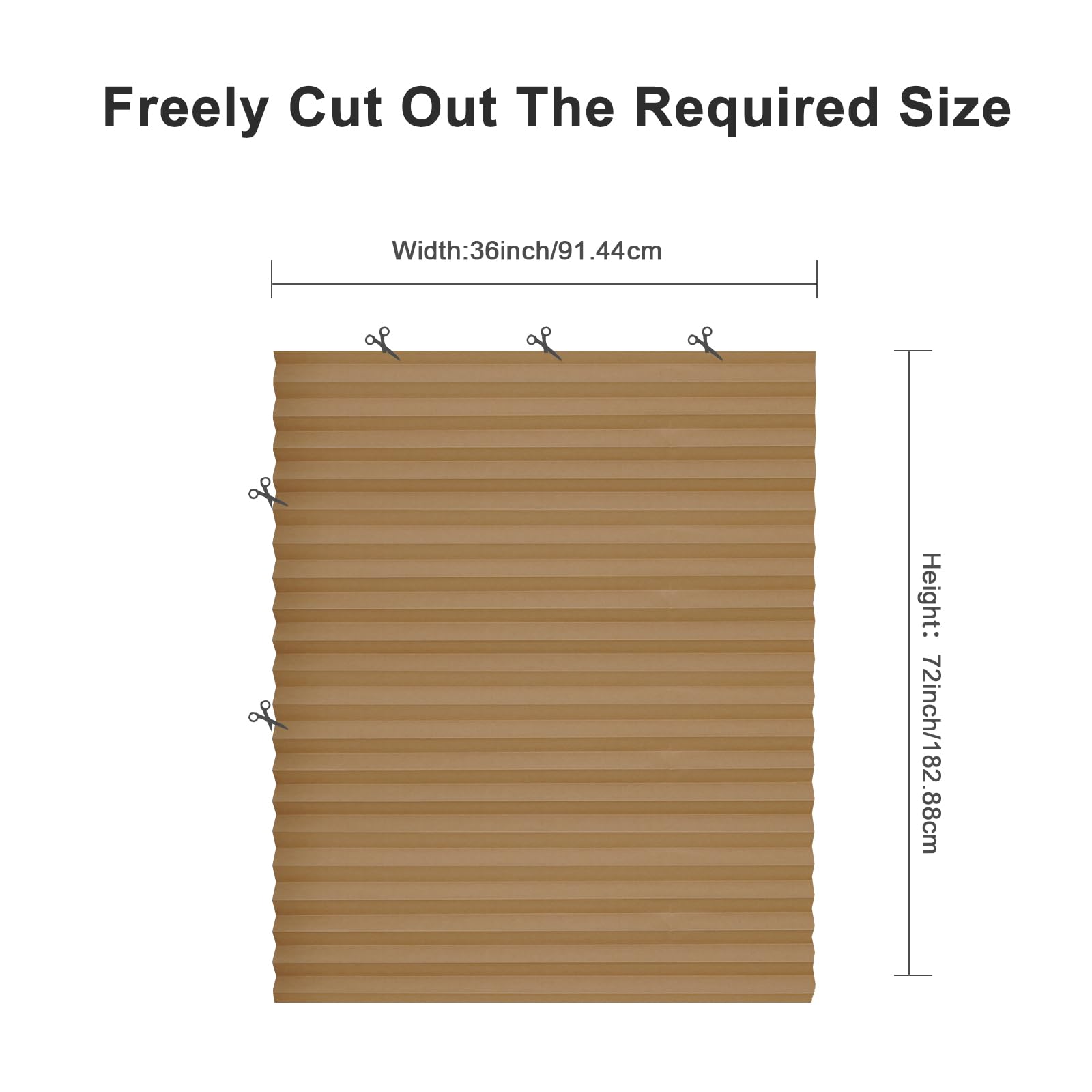 MYshade rectangle and circular shapes for customized look