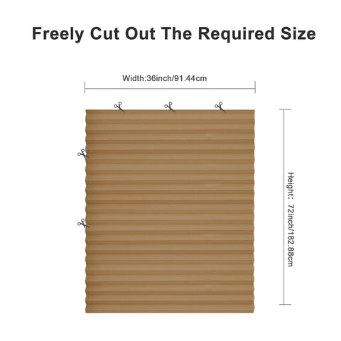 MYshade rectangle and circular shapes for customized look