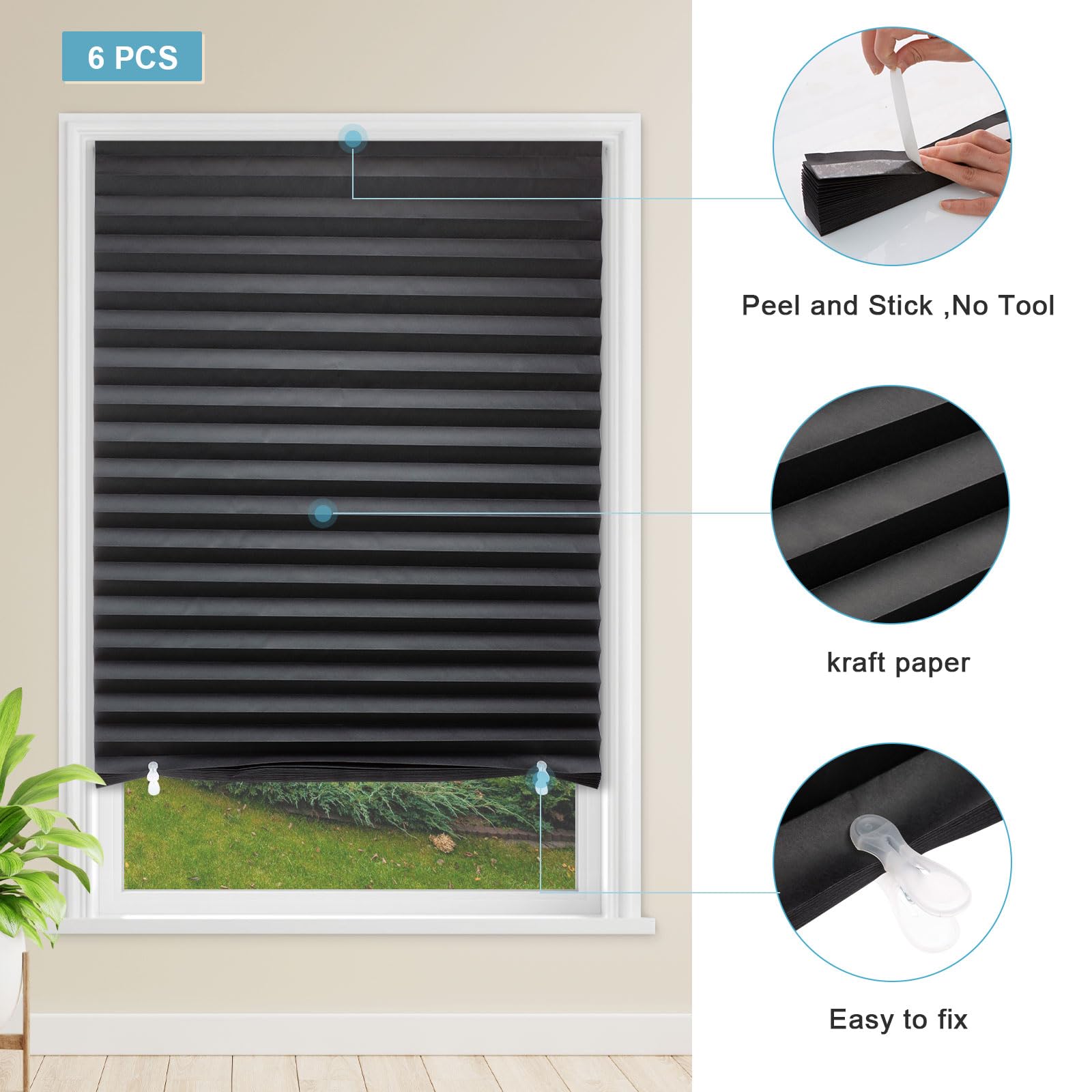 MYshade shape it into rectangle, circle, or arc for custom windows