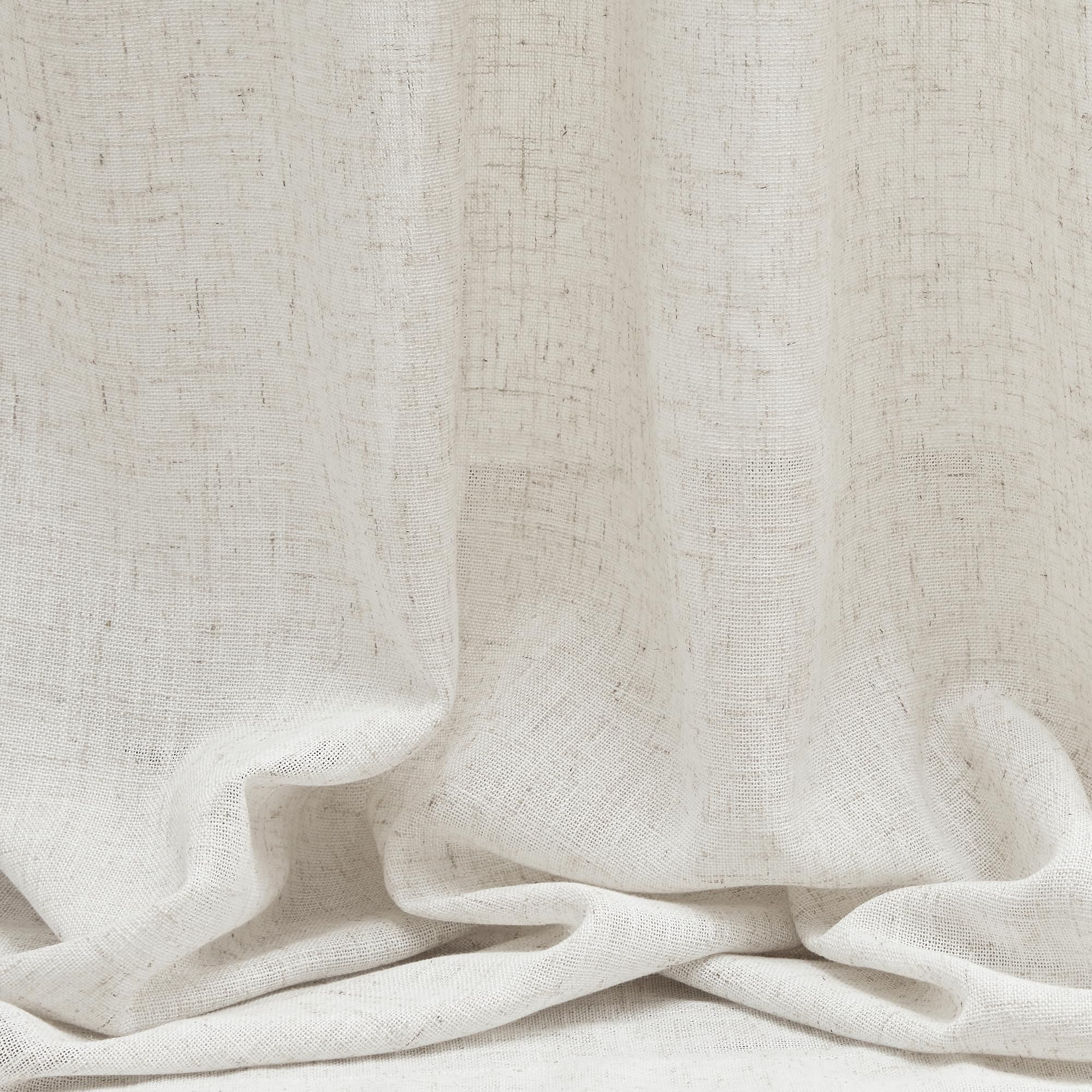 MYSKY HOME 90in linen curtains two-panel set ready for larger windows