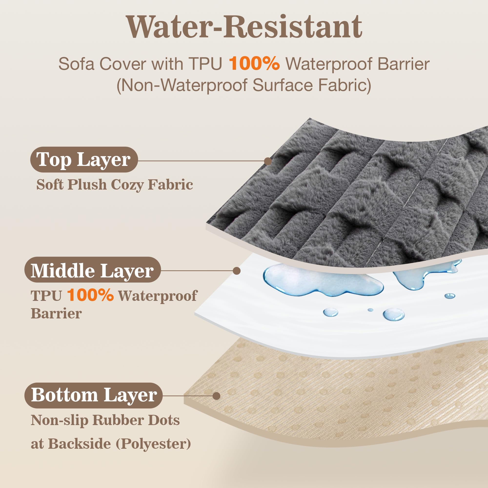 MYSKY HOME anti-slip underside prevents shifting during play and rest.