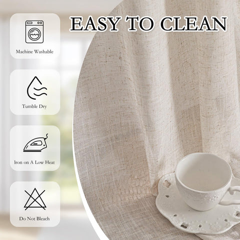 MYSKY HOME back-tab and rod-pocket options offer flexible hanging styles