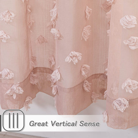 MYSKY HOME Rod pocket curtains designed for easy installation in boho and modern interiors.
