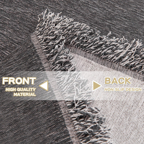 MYSKY HOME chenille fabric close-up highlights soft texture.