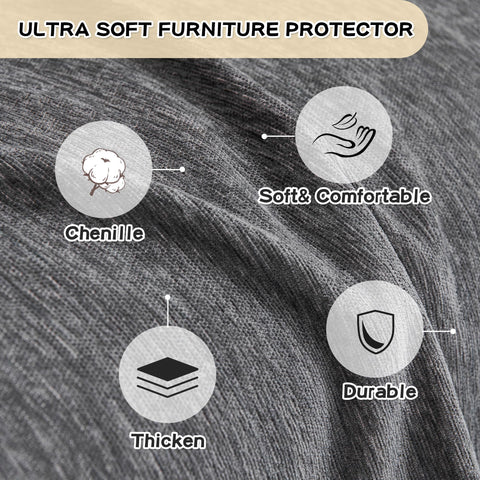 MYSKY HOME slipcover for kid-friendly sofa protection