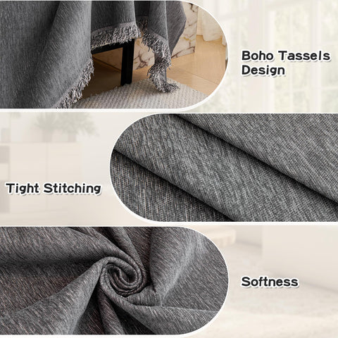 MYSKY HOME couch cover protects against pet scratches