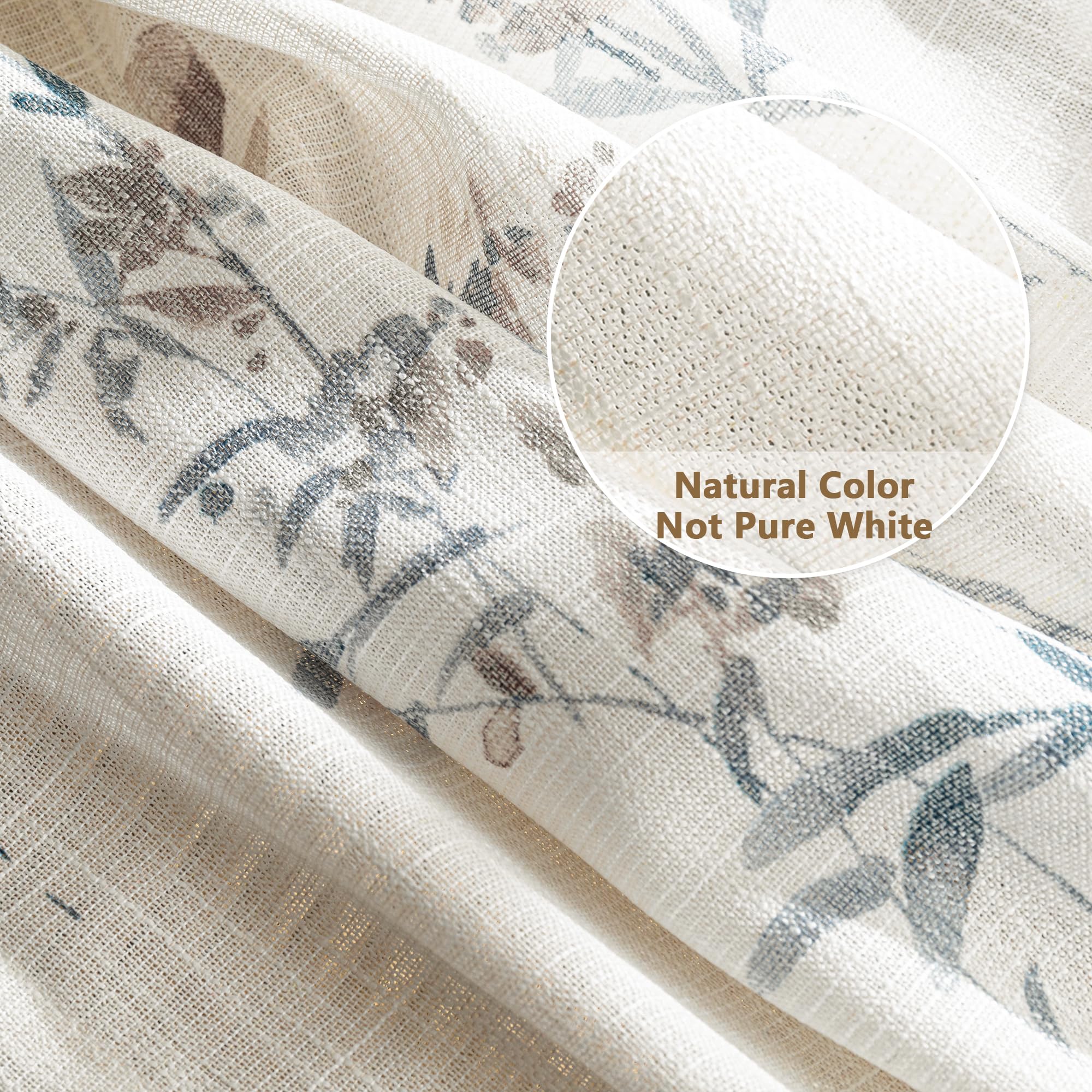 MYSKY HOME curtains displaying back tab and rod pocket hanging styles