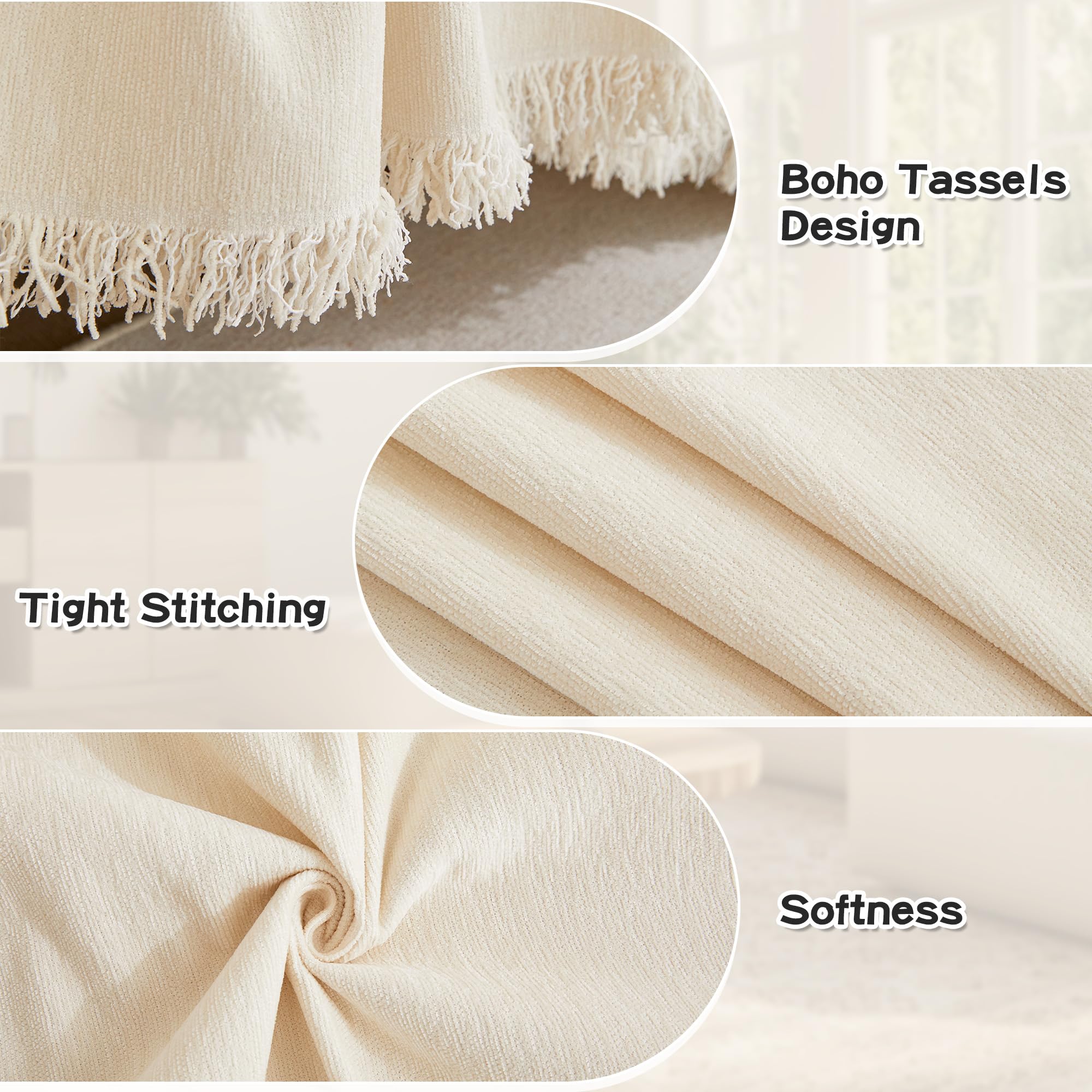 MYSKY HOME sectional cover demonstrates quick and easy installation.