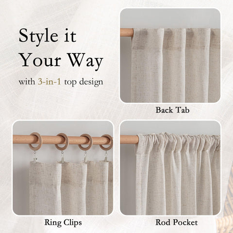 MYSKY HOME fabric close-up reveals woven texture and warm natural tones