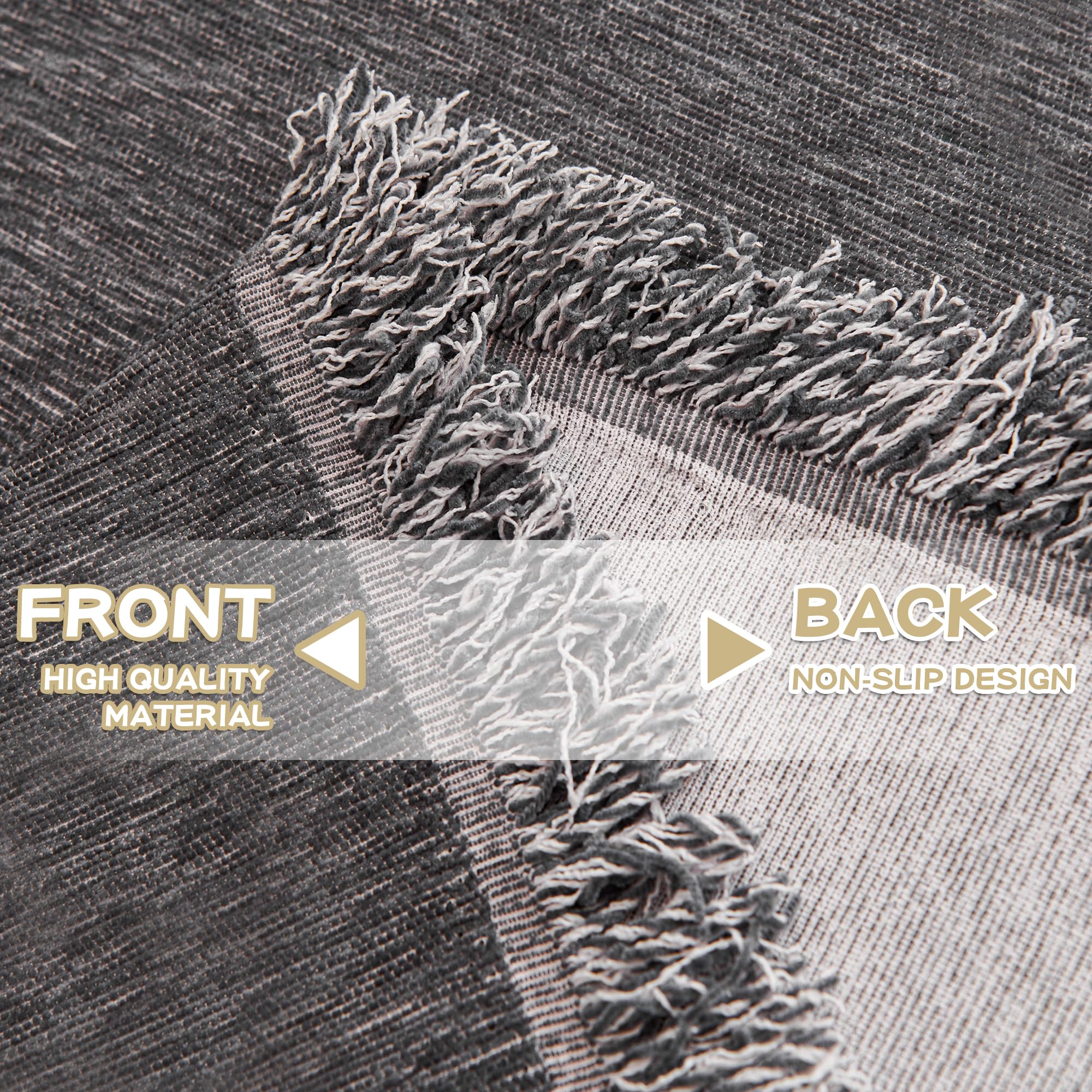 MYSKY HOME machine-washable couch cover refreshes your space quickly.
