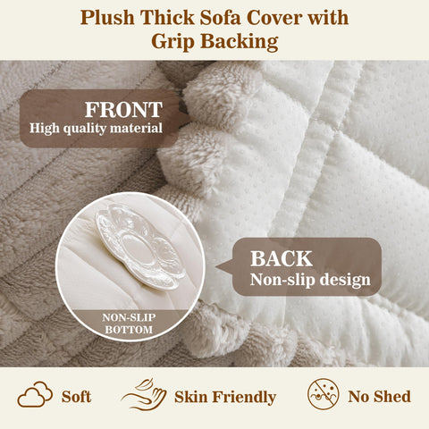 MYSKY HOME machine-washable cover simplifies cleanup after spills