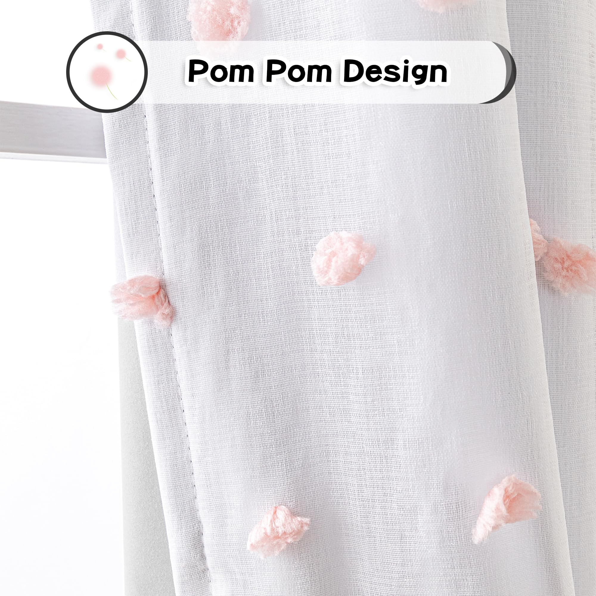 MYSKY HOME 84-inch length drapes offer versatile coverage for living rooms and bedrooms.