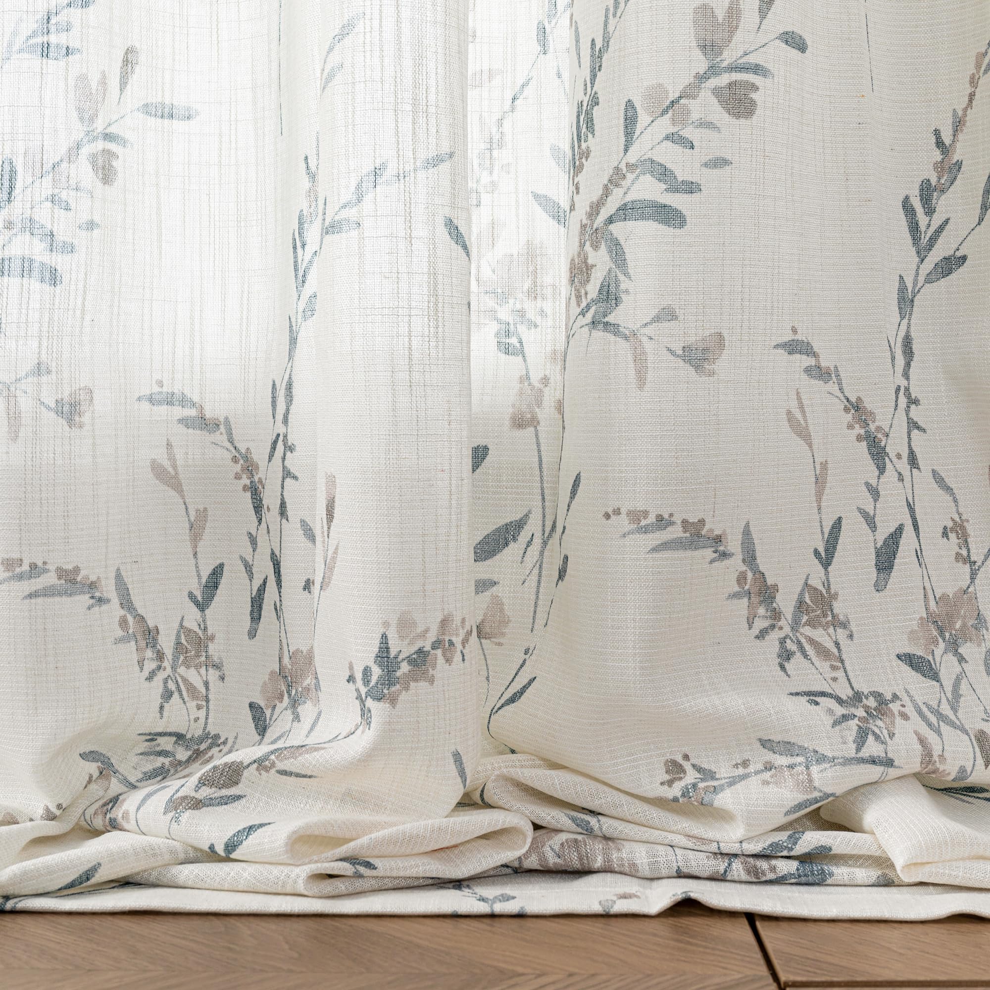MYSKY HOME navy blue drapes providing a calm, versatile backdrop for living spaces