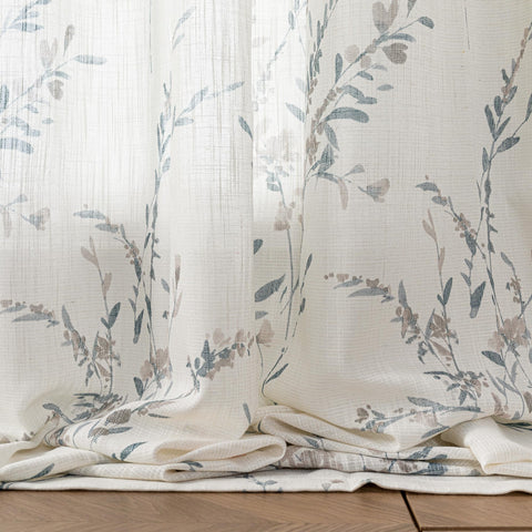 MYSKY HOME navy blue drapes providing a calm, versatile backdrop for living spaces