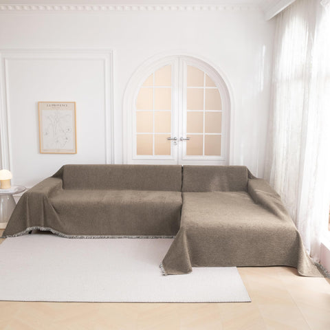MYSKY HOME easy-care closeup demonstrates machine-washability for busy households.