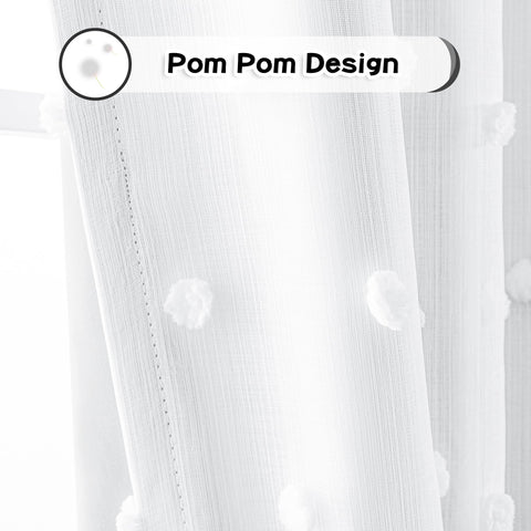 MYSKY HOME packaged set of two curtains ready to hang