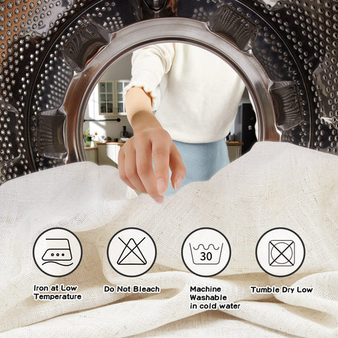 MYSKY HOME semi-sheer filters glare and creates a welcoming glow.