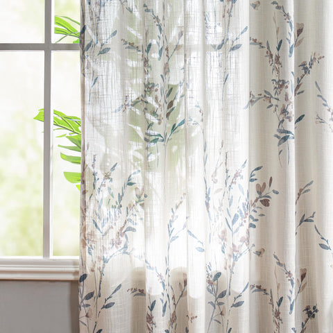MYSKY HOME semi-sheer fabric diffusing daylight while preserving daytime privacy