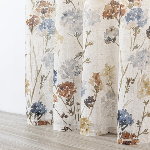 Semi-sheer light filtering from MYSKY HOME curtains for ambient privacy