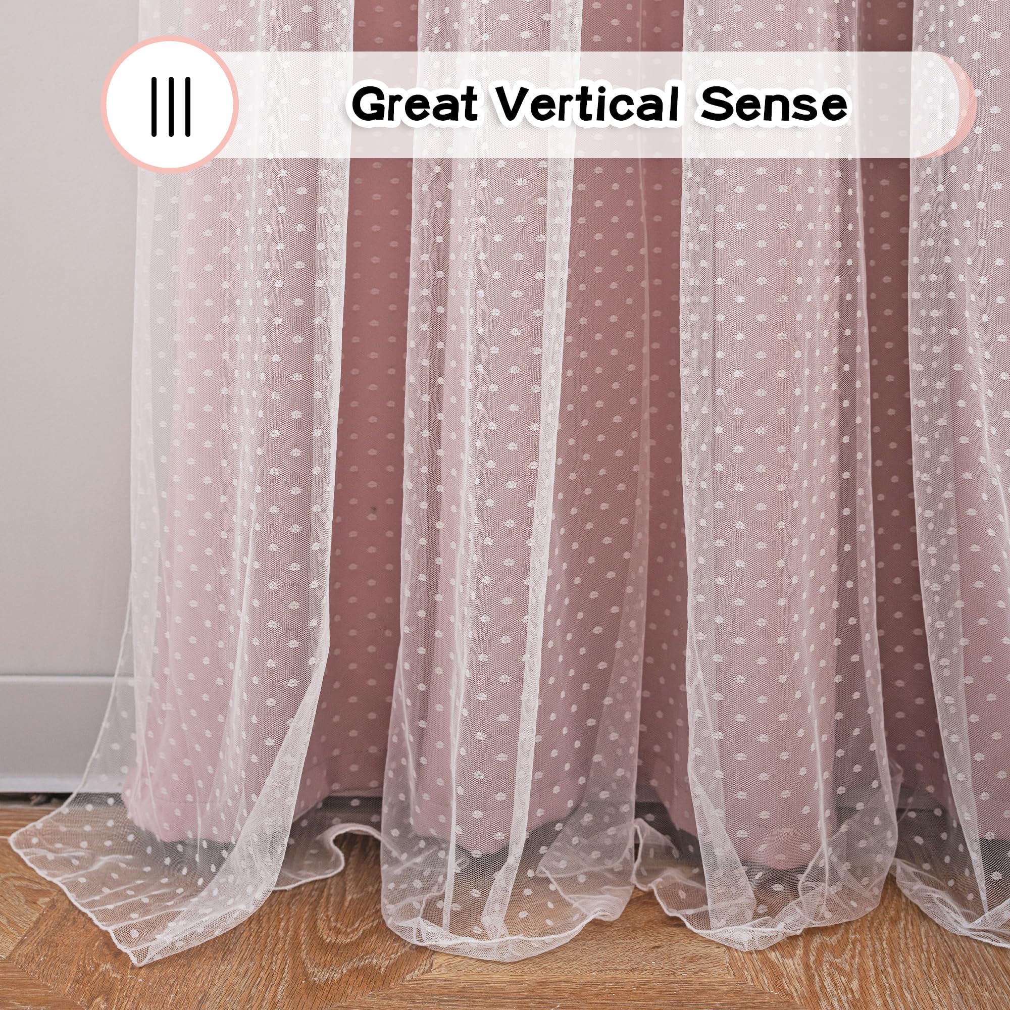 MYSKY HOME includes two bonus tie-backs for versatile styling.
