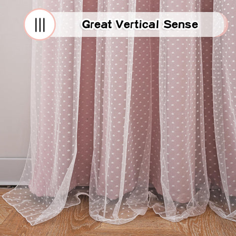 MYSKY HOME includes two bonus tie-backs for versatile styling.