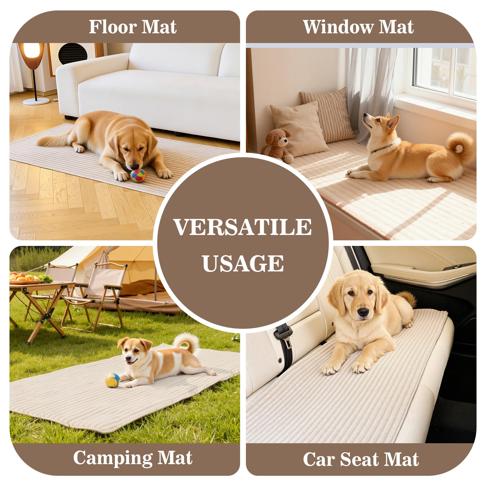 MYSKY HOME versatile cover used as sofa, bed, or car mat.